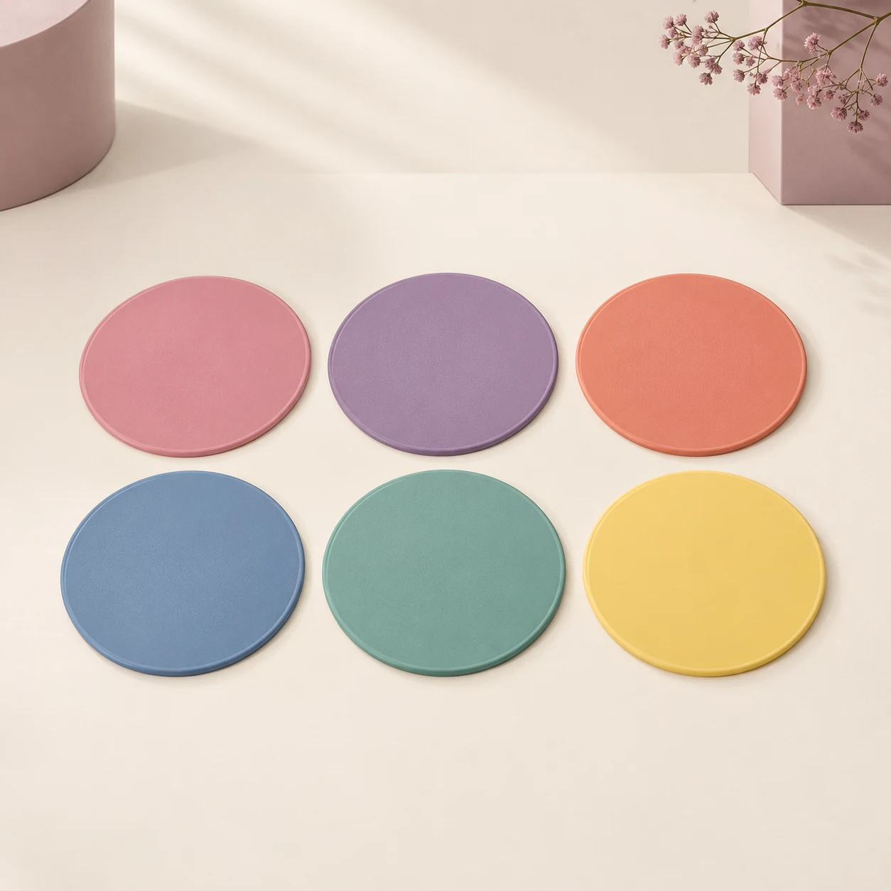 Soft floor spot marker set
