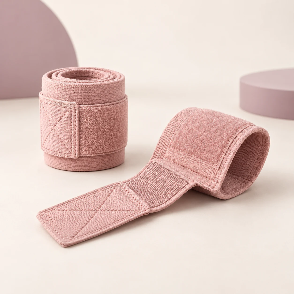 Cotton wrist wrap pair